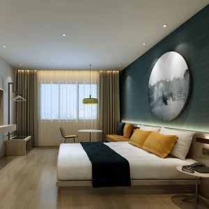 Igumbi lokulala le-Modern Apartment Headboard Lisetha Ihhotela Le-Luxury Villa 5 Star