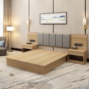 Commercial Hotel Furniture Wood Hotel Project Bed Fun Project
