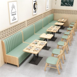 Disegni di mobili per ristoranti Set di tavoli da pranzo per divani bar