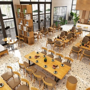 Restorano kabina Sofa Kombinuota Kavinė Arbatinė Stalas ir Kėdė
