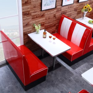 American Style Retro Dinner Furniture, 1950s Retro Dinner Table And Booth Furniture Sets