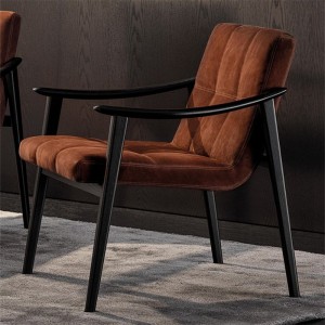 Modern Living Room Solid wood Arm Chair