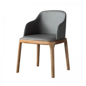덴마크 디자이너 단단한 나무 팔 의자 - 그레이스 의자