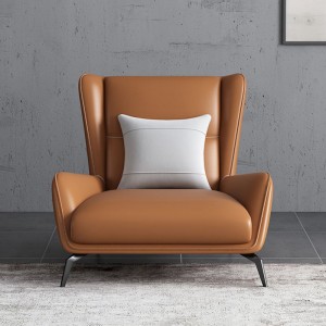Leisure Indoor Living Room Tawv Modern Lounge Chair lub tsev so rooj tog