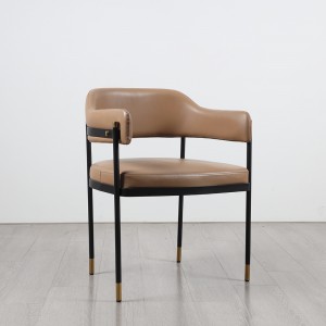 Durable Strong faux leather arm chair