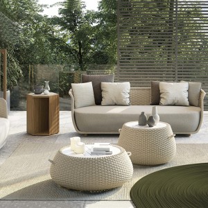 Set Sofa Patio Leisure Untuk perabot rotan luar rumah