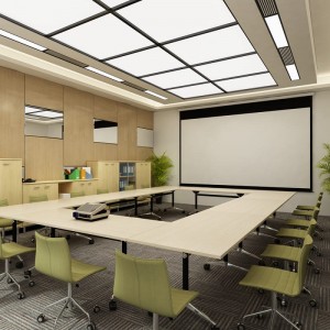 사무실과 학교를 위한 현대 접의자 Foldable 훈련 테이블 모듈 손가락으로 튀김 정상 회의장