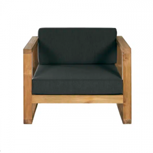 Il divano da giardino in legno di teak imposta mobili da esterno