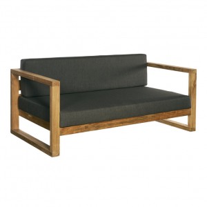 Conjunt de sofàs de jardí de fusta de teca mobles d'exterior