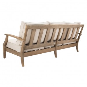 Teak wood sofa for hotel garden furniture chair outdoor sofa