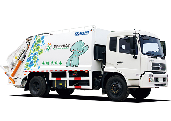 쓰레기 압축 트럭