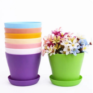 I vasi di fiori di plastica sò di alta qualità