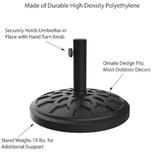 Umbrella Base Are Easy to Assemble