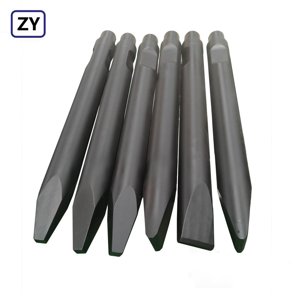 Cheap PriceList for Hammer Mill Blades - Factory Price Chisel for Excavator Hammer – Zhongye detail pictures