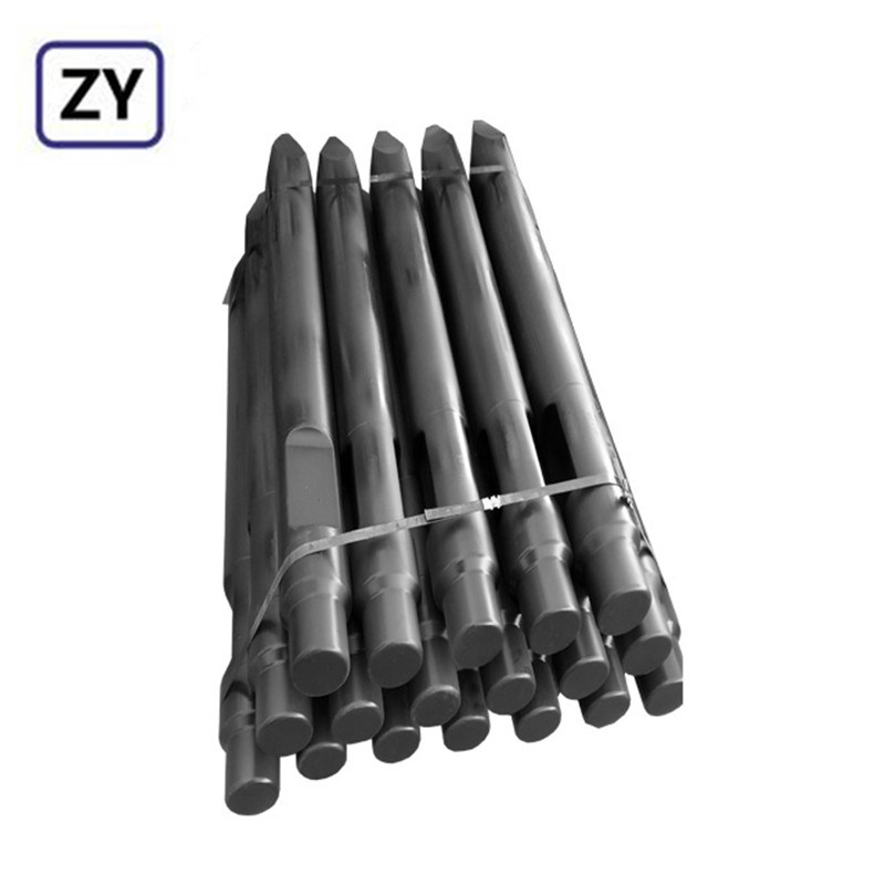 Blunt Type Wedge Type Hydraulic Breaker Hammer Spare Parts Chisel for Dyb600 Excavator Breaker Tools Construction Machinery Part