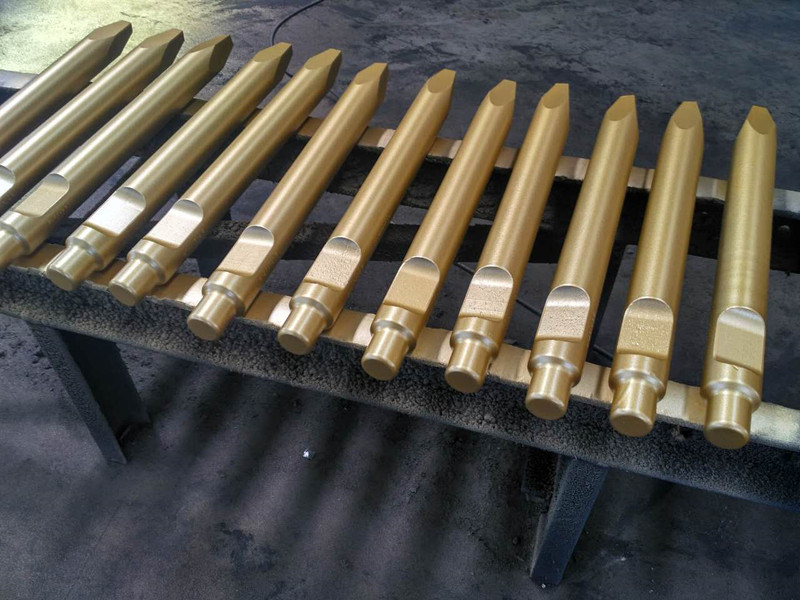 Hydraulic Breaker Hammer with Various Chisel From Handan Zhongye of China