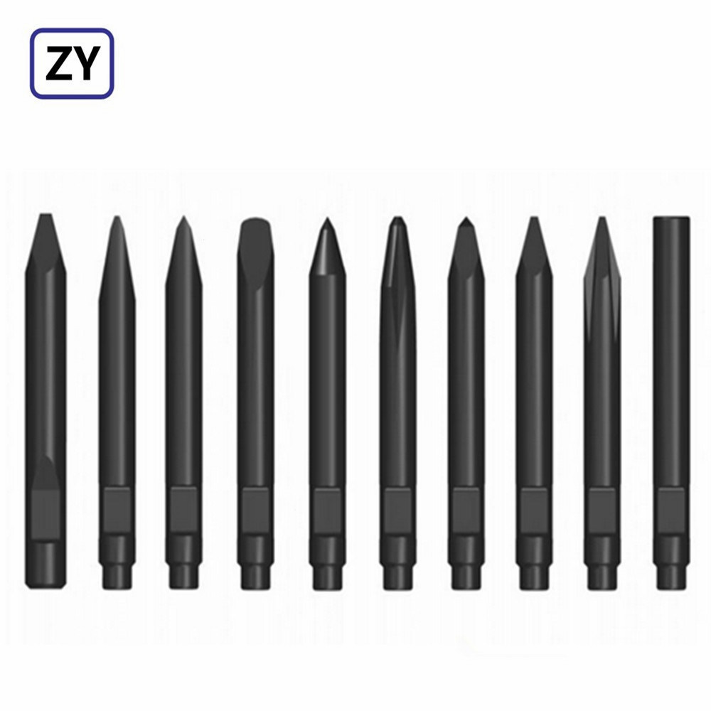 2021 wholesale price Power Tool Spare Parts - Daemo Hydraulic Breaker Chisel Wedged Chisel Moil Point Chisel – Zhongye