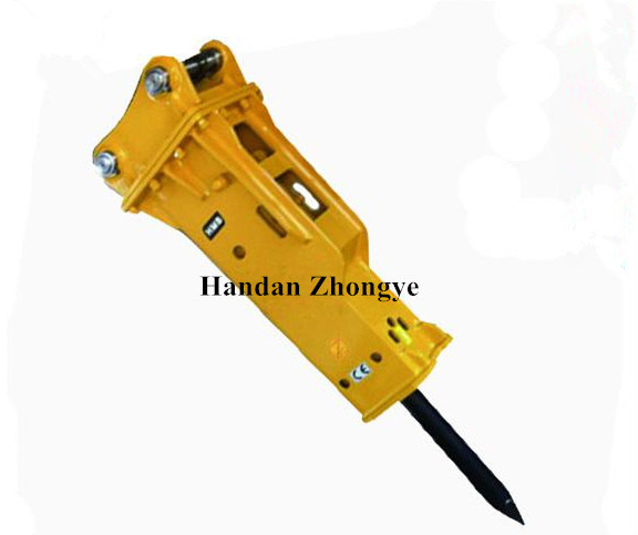 Massive Selection for Hydraulic Hammer Breaker - 135mm Chisel Hb20g Hydraulic Hammer 20tons Hydraulic Rock Breaking Hammer – Zhongye