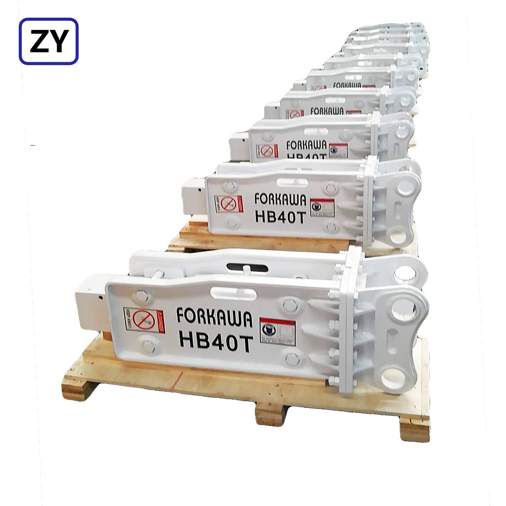 New Arrival China China Hydraulic Hammer - Box Types of Hydraulic Breakers Rock Hammer for Excavator Breaker – Zhongye